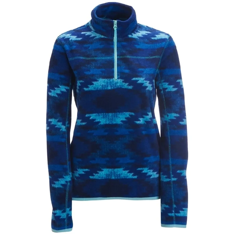 Aeropostale Womens Printed 1/4 Fleece Jacket