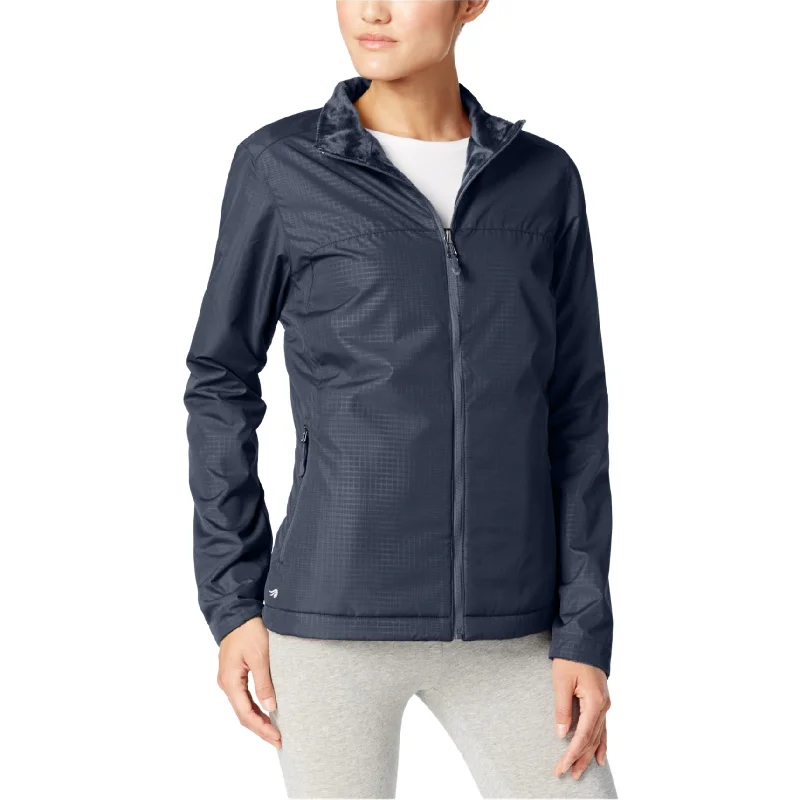 Ideology Womens Water-Resistant Jacket, Grey, Medium