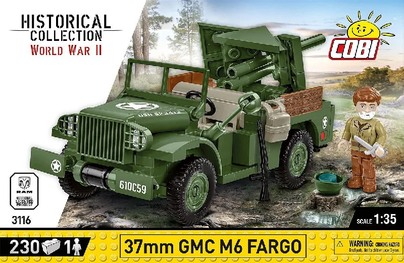 Cobi 1:35 Scale 37mm GMC M6 Fargo