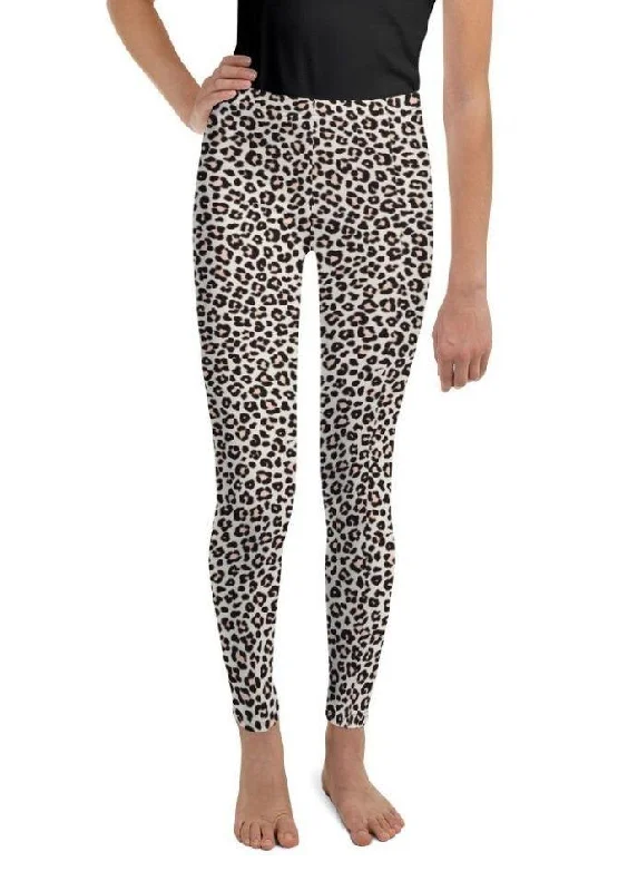 Leopard Youth Leggings