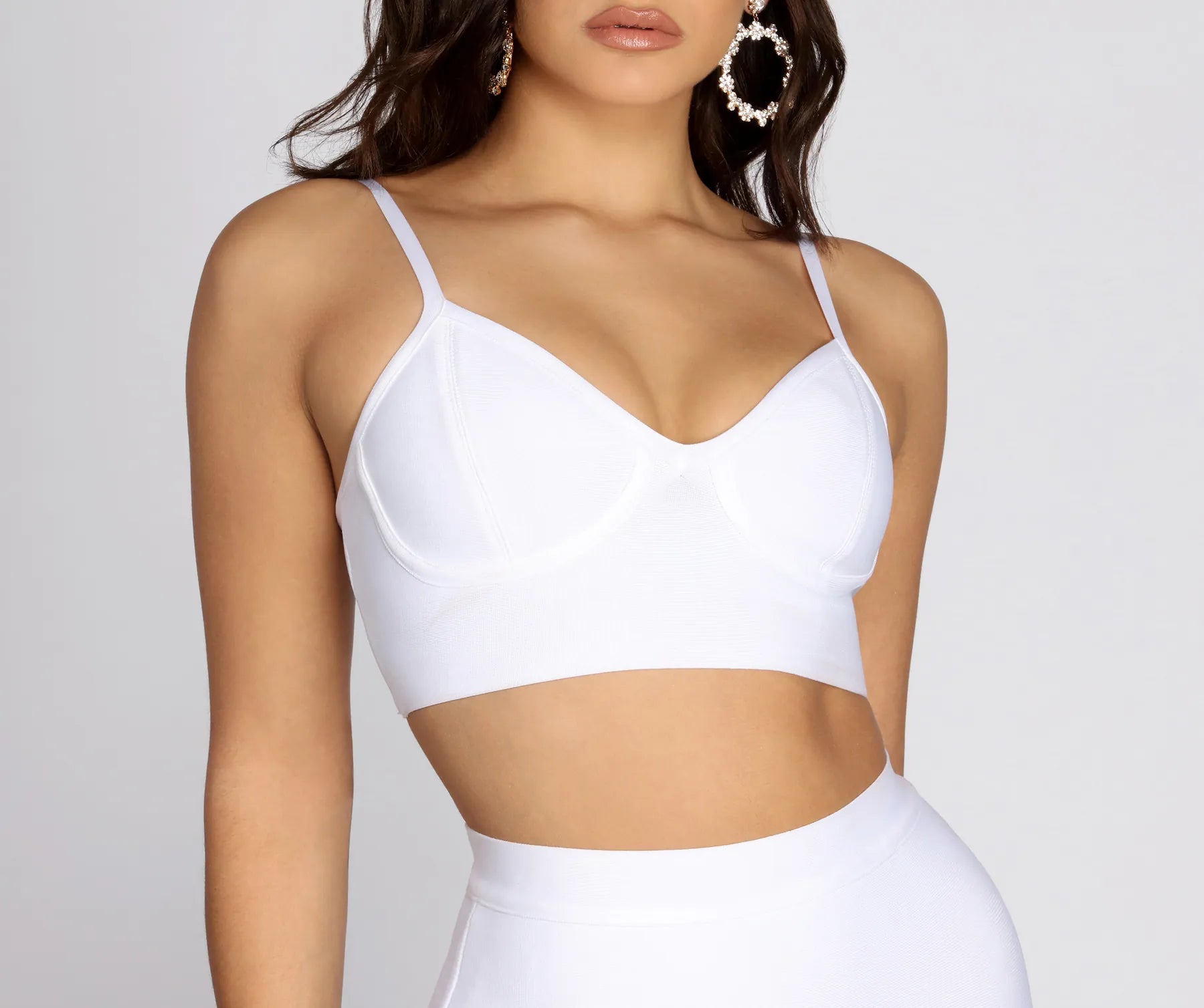 Bandage Bustier Crop Top