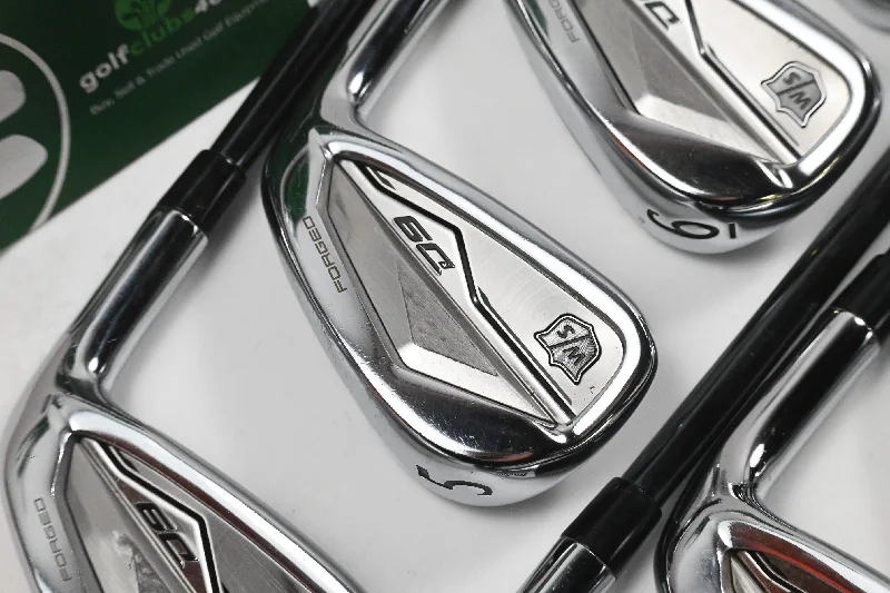 Wilson D9 Forged Irons / 4-PW+GW / Stiff Flex UST Recoil DART 75 Shafts