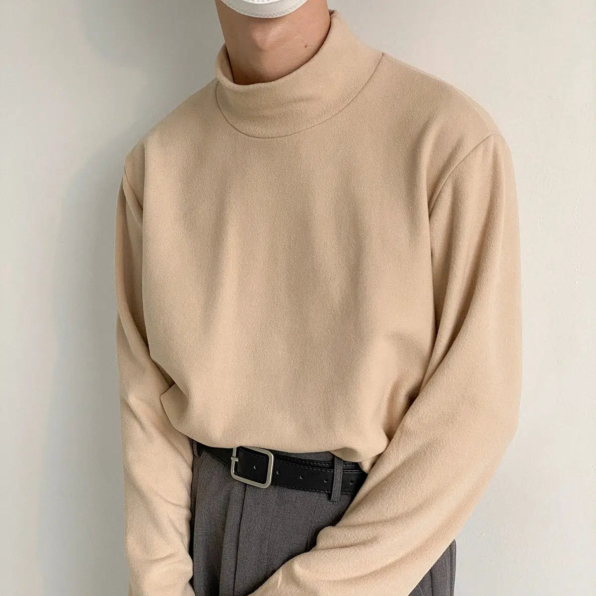 Half Turtleneck Long Sleeve Bottoming Pullover