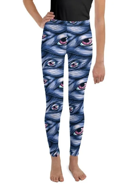 Spooky Eyes Youth Leggings