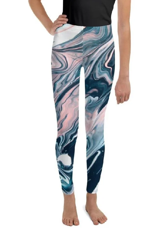 Dreamy Marble Youth Leggings