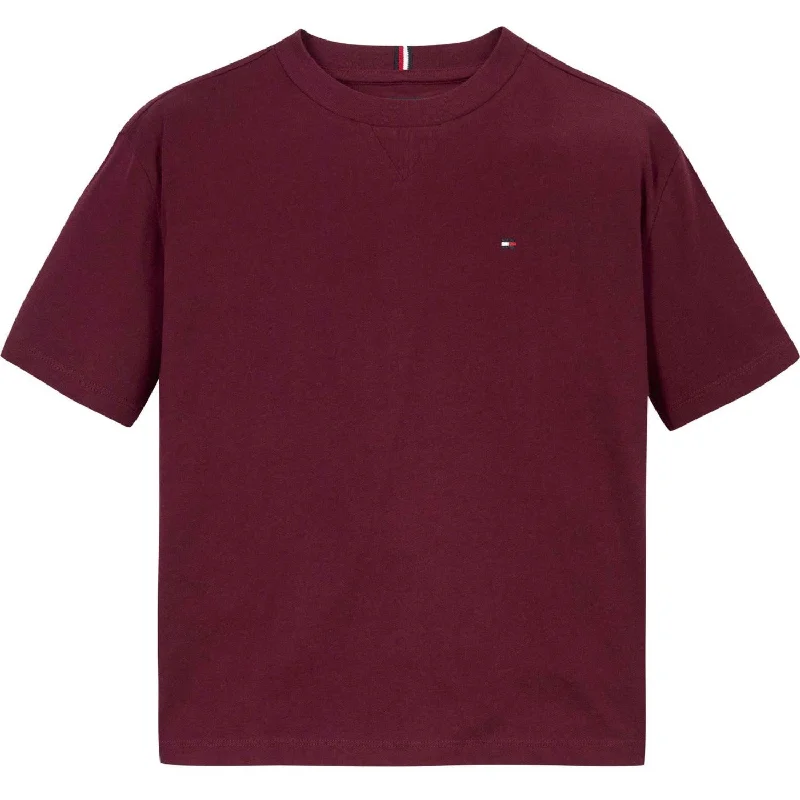 Tommy Hilfiger Deep Rouge Essential T-Shirt