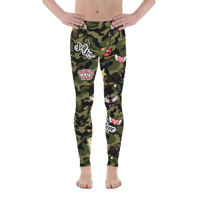 Camo Patch Men's Leggings