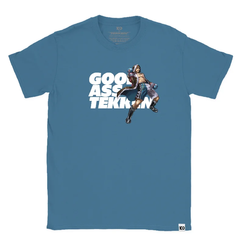 TEKKEN - 'GOOD ASS TEKKEN Steve Fox' T-Shirt - Blue