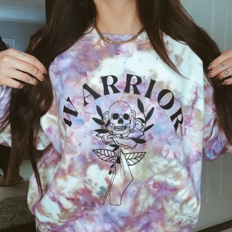 Warrior Tie Dye Sweatshirt